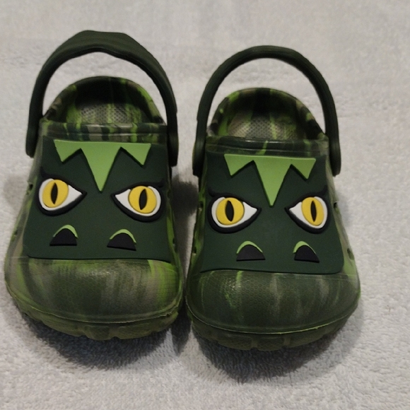 no Brand Other - Kids Soft And Fun Green Monster Clogs